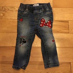 BabyGap Disney Minnie Jeans 18-24m EUC